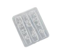 YUJIEBB 1 moule à ongles en acrylique pour décoration d'ongles en silicone