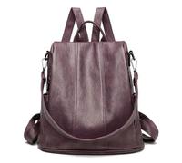 YUJIEBB Sac à dos vintage pour femme Sac à dos d'école/de voyage pour femme, violet, 30x16x31cm