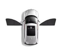 YujieNB Pare-Soleil de Voiture pour Audi Q5 2012-2017,Rideau Occultant,Pare-Soleil pour Vitres Avant et Arrière,Black-Black-2*Front Side