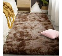 YUJINLIU Grand Tapis de Salon 120 x 210 cm Antidérapant Moquette Chambre Descente Moderne pour Salon, Chambre à Coucher, Couloir, Marron