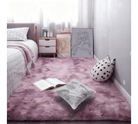 YUJINLIU Grand Tapis de Salon 210 x 270 cm Lavable en Machine Grand Tapis pour Enfant Chambre Doux Moelleux pour Chambre à Coucher, Salon, Crèche, Rose Pourpre