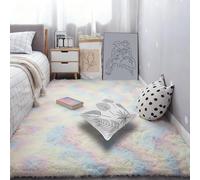 YUJINLIU Grand Tapis de Salon 230 x 250 cm Lavable en Machine Grand Tapis pour Enfant Chambre Doux Moelleux pour Chambre à Coucher, Salon, Crèche, Multicolore