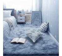 YUJINLIU Grand Tapis de Salon 250 x 260 cm Lavable en Machine Grand Tapis pour Enfant Chambre Doux Moelleux pour Chambre à Coucher, Salon, Crèche, Gris Clair