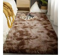 YUJINLIU Moquette Chambre 240 x 370 cm Dessous Antidérapant Moquette Chambretapis Extra Large pour Chambre à Coucher, Salon, Crèche, Marron