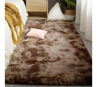 YUJINLIU Tapis Moelleux Chambre 140 x 180 cm Intérieur Moelleux Épais Grand Tapis pour Enfant Chambre Doux pour Décoration de Salon, à Coucher, d'enfant, Marron