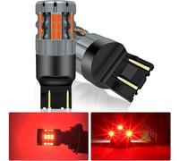 Yujtg-2pcs 7443 Led Feu De Frein Ampoule Blanc, Ampoule De Remplacement W21/5w T20 7444na Canbus Error Free Anti Hyper Flash Pour Feu Arrière, Feu De Jour Ampoule Super Lumineuse 30-Smd 25w 4000lm