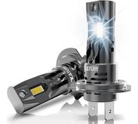 Yujtg-Ampoule H7 Led 20000lm, 6000k Blanc Anti Erreur Extrêmement Brillant 100w Ampoule H7 Led Pour Voiture (Pack De 2)