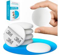 Yujtg-® Butée De Porte Murale Auto-Adhésive Blanc [10 Pièces] Door Stopper, Protection Poignee Porte Et Cale Porte Pour Un Arrêt De Porte Optimal Bloque Porte Parfait Pour Meubles & Por