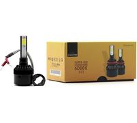 Yujtg-H1 Led Lot De 2 Ampoules Led Pour Phares Avant Avec Effet Xénon 12000lm 37w Led 12v 6000k Kit De Conversion Halogène Pour Le Remplacement Des Ampoules De Voiture (2 Unités).