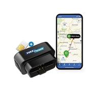 YUKAtrack Carnet de Bord électronique, Conforme aux autorités fiscales, fiche OBD2 avec Licence de 12 Mois avec Carte SIM et fichier de données, localisation GPS en Direct dans Toute l'europe, sans