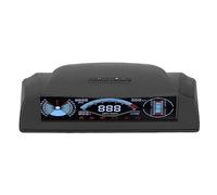 YUKERMARB Affichage HUD OBD HUD ABS Plus écran Couleur LCD PC 10 V à 30 V Compteur de Pente de Tension de Vitesse Affichage du Code d'erreur pour Voitures Universelles et Petits Camions