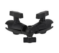 YUKERMARB Bras à Cliquet à Double Articulation en Nylon, Réglable en Continu, capacité de Charge élevée 4,8 Kg (debout), pour Système à Billes de 1,5 Pouces / 38 Mm, Longueur 206 Mm