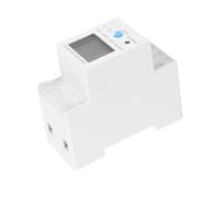 YUKERMARB Compteur monophasé Compteur d'énergie sur Rail DIN 230 V 5 80 A Microélectronique Échantillonnage Numérique 1000 Imp KWh Bouton de Réinitialisation Grand écran pour la de la Consommation