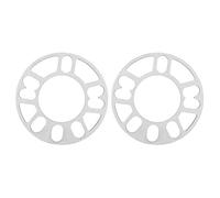 YUKERMARB Élargisseurs de Roue 10 Mm, 2 Pièces 4,5 Goujons | Alliage D’aluminium, Prévention du Frottement des Pneus, Compatibilité 4, 5 Goujons, Écrous et Boulons Standard Adaptés,