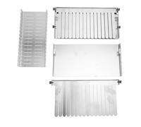 YUKERMARB Guide de Tranchage de Pain, Acier Inoxydable de qualité Commerciale Robuste, Outil de Tranchage de Pain grillé, Compatible Multi-tailles, pour Boulangeries et Cuisines