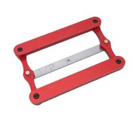 YUKERMARB Instrument Central, Outil de Marquage de Précision en Acier Inoxydable pour le Travail du Bois avec Tiges Interchangeables et usiné CNC pour des Lignes Parallèles Précises