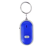 YUKERMARB Localisateur de clé à Sifflet, Localisateur de Porte-clés à Commande Vocale, Dispositif Anti-Perte pour Portefeuille, Voiture, Animal de Compagnie, Valise (Blue)