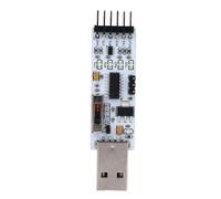 YUKERMARB Module de Convertisseur Série USB vers TTL, PCB avec Sélection de Niveaux 5 V 3,3 V 2,5 1,8, Idéal pour Le Développement électronique
