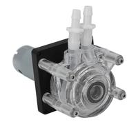 YUKERMARB Pompe Péristaltique Auto-amorçante, Moteur de Réduction CC Entièrement Métallique, Pompe Doseuse à Haut Débit 3000 Ml/min, DC24 V, pour Machines de Distribution de Sirop