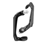 YUKERMARB Protecteur de Guidon de Moto Universel en Alliage d'aluminium de 7/8 Pouces, Durable et Simple à Installer, adapté aux Guidons de Motos et de Vélos de 22 Mm (BLACK)