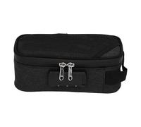 YUKERMARB Sac Anti-Odeur, étui Anti-Odeur, Conteneur Portable, Pochette, Sac de Rangement de Voyage au Charbon Actif avec Serrure pour Voyages d'affaires, Camping (Black)