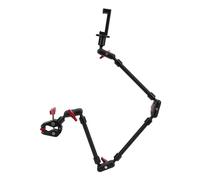 YUKERMARB Support de Caméra à Bras Magique en Alliage d'aluminium, Support de Caméra de Bureau avec Rotation à 360°, Tête Sphérique 180, Filetage 1, 4 et 3, 8 pour l'enregistrement en Continu, la