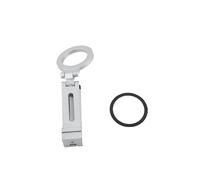 YUKERMARB Support de Téléphone Magnétique, Support de Téléphone Portable en Alliage d'aluminium avec Trépied Pliable à Rotation à 360 °, Mini de Bureau de 2,36 X 3,66 Pouces pour Les Appels Vidéo