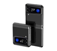 YukeTop Housse étui pour Samsung Galaxy Z Flip 3 Coque, Housse de Protection Pliante, Protection Tout Compris, PC Dur, Anti-Chute, Antichoc, Étui Cover pour Samsung Galaxy Z Flip 3.(Noir)