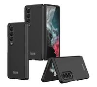 YukeTop Housse étui pour Samsung Galaxy Z Fold 4 Coque, Housse de Protection Pliante, Protection Tout Compris, PC Dur, Anti-Chute, Antichoc, Étui Cover pour Samsung Galaxy Z Fold 4.(Noir)