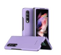 YukeTop Housse étui pour Samsung Galaxy Z Fold 4 Coque, Housse de Protection Pliante, Protection Tout Compris, PC Dur, Anti-Chute, Antichoc, Étui Cover pour Samsung Galaxy Z Fold 4.(Violet)
