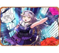 Yukina Minato, Bang Dream! Girls Band Party ! Poster d'anime, décoration murale rétro en métal, 20,3 x 30,5 cm