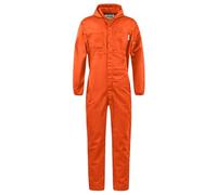 Yukirtiq Combinaison de Travail pour Homme Agriculteur Combinaison Chantier Cote de Travail Jardinage Combinaison Capuche Travail, Orange, XXL