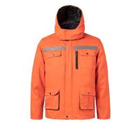 Yukirtiq Homme Vêtements de Travail à Capuche Blouson de Travail Chaud Veste Haute Visibilité Manteau d'Hiver Parka de Travail Réfléchissant Veste de Travail pour Homme