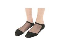 Yuko B. Be a Queen Socquettes Chaussettes, Noir, 36-41 Women's