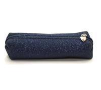YUKO B - Trousse Pailletée Moon Marine - Trousse Scintillante pour Enfant, Adolescent et Adulte - Trousse École - Cadeau Fille ou Femme