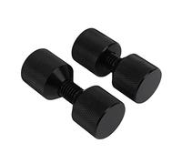 YUKOFE 2 Pcs 1-1/8in Two Hole Pins Set Aluminium Threaded 2 Hole Flange Alignment Pin Pipefitter Tools for ASME 150LB Flanges From 1/2in-14in