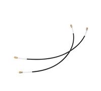 YUKOFE Corde de Queue de Violoncelle, Cordon de Queue en Nylon, Ensemble de Remplacement pour Accessoires d'instruments de Violoncelle, Noir, Paquet de 2 pièces