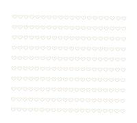 YUKOFE Embellissements de cœur délicats en forme de cœur creux, ornement en bois pour liste de Scrapbook, artisanat fait à la main, bricolage, 200 pièces