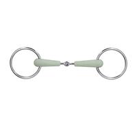 YUKOFE Filet de Bouche de Cheval avec chaîne, Mors de Cheval en Acier Inoxydable, Anti-Morsure, équipement d'entraînement équestre Efficace pour Chevaux d'équitation, Taille 130 mm,