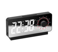 YUKOFE Gym Timer Interval Clock Temperature Display Alarm Fitness Timer for Home Kitchen