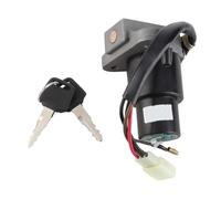 YUKOFE Interrupteur e contact de moto avec verrouillée, convient pour DT125R, interrupteur d'allumage en plastique durable, connexions, coupe le câblage d'allumage du