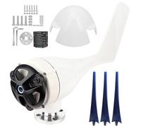 YUKOFE Kit de Petit générateur éolien 1200W, pales électriques efficaces, Chargement Domestique Marin, matériau en Fiber de Nylon (Blue)