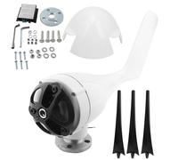 YUKOFE Kit de Petit générateur éolien 1200W, pales électriques efficaces, Chargement Domestique Marin, matériau en Fiber de Nylon (Black)