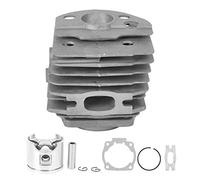 YUKOFE Kits de Piston Cylindre en Aluminium pour tronçonneuse, matériel de Remplacement, Accessoires d'outils pour scie à chaîne à Essence 55