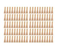 YUKOFE Machine à plumer Les volailles, 100 pièces, bâton d'épilation en Caoutchouc, Remplacement pour Canards, Poulets, oies (Yellowish Pink)