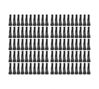 YUKOFE Machine à plumer Les volailles, 100 pièces, bâton d'épilation en Caoutchouc, Remplacement pour Canards, Poulets, oies (Black)