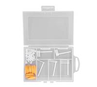 YUKOFE Peigne à tête magnétique HDD, Outil de Remplacement de tête de Disque Dur, Ensemble de récupération de données, Portable, Fonctionnement 2,5 Pouces 3,5 Pouces, matériau Solide