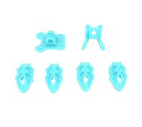 YUKOFE RC FPV Quadcopter Motor Base Camera and Antenne Mountting Kit 3D imprimé léger Durable pour Le Cadre de 5-10 Pouces (Bleu)
