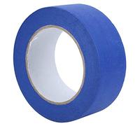 YUKOFE Ruban adhésif de masquage bleu résistant aux hautes températures pour la peinture de voiture et l'impression 3D 45 mm x 50 m papier de masquage durable et facile à déchirer