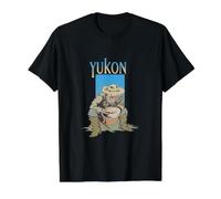Yukon Gold Panning Prospector Klondike Miner Old West T-Shirt Graphique avec Valeur, Homme, Noir, S